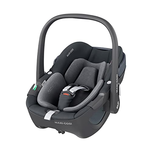 Maxi-Cosi Pebble 360 i-Size Babyschale Drehbar, Neugeborenen Autositz 360 Grad, 0–15 Monate (40–83 cm), Drehung mit einer, ClimaFlow,...